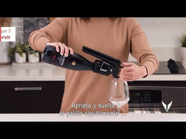 Como usar Coravin