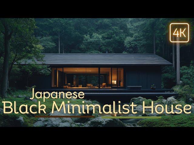 Japanese Black Minimalist House: The Art of Simplicity and Contemporary Architecture