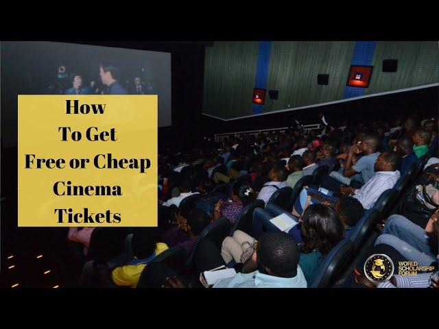 How To Get Cheap or Free Cinema Tickets in 2021