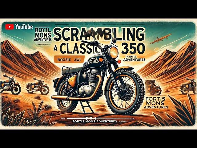 Scrambling a Royal Enfield Classic 350 - Is it Possible?