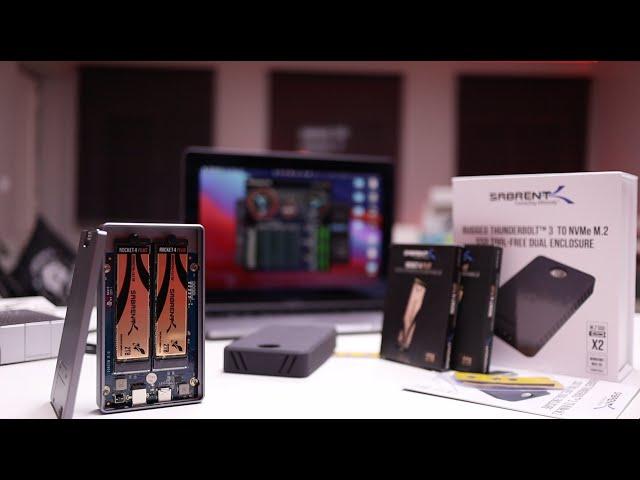 Sabrent Thunderbolt 3 DUAL SSD NVME Review & Speed Tests