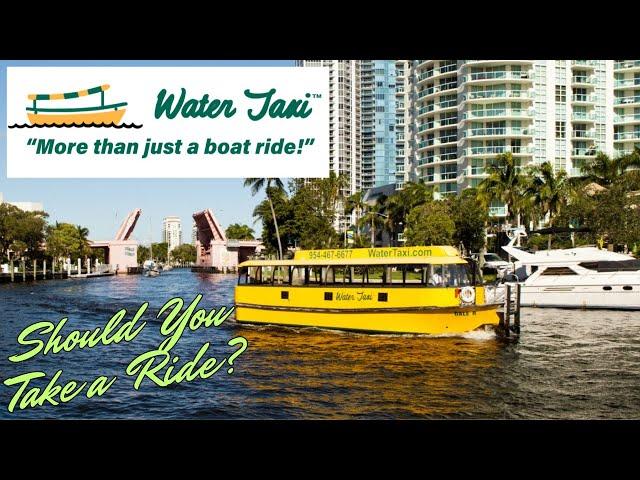 Things to Do in Fort Lauderdale, The Water Taxi