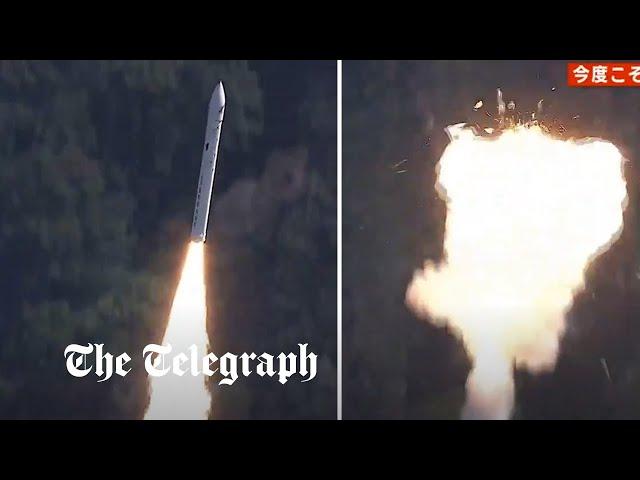 Space One Kairos rocket explodes moments after launch in Japan