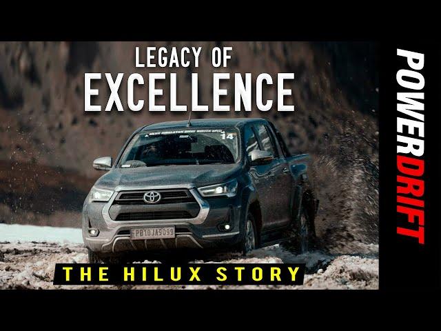 Legacy of Excellence - The Hilux Story | Toyota Hilux Himalayan Drive | PowerDrift