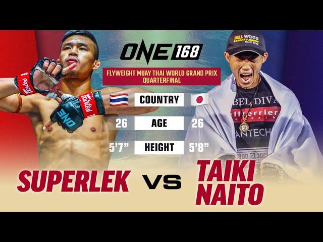 Crazy Striking Showcase ️ Superlek vs. Taiki Naito | Full Fight