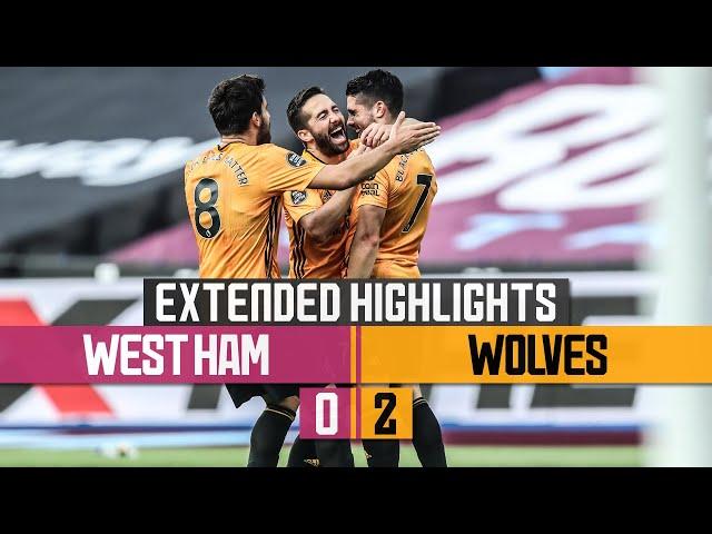 JIMENEZ AND NETO BACK WITH A BANG! West Ham United 0-2 Wolves | Extended Highlights