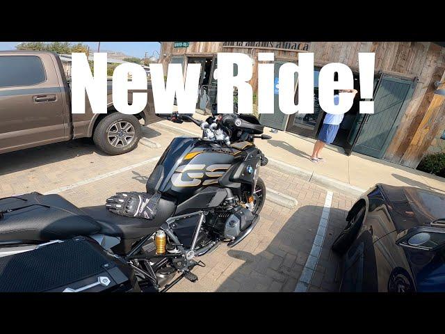 BMW R1250GS Exclusive and a Ride in the Canyons. It's The Jed's New Ride!!!