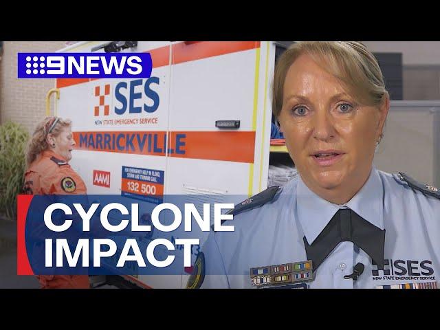 NSW SES deploy special resources as communities brace for cyclone | 9 News Australia