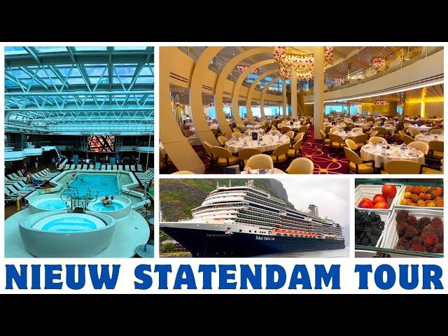 Nieuw Statendam -  elaborate ship tour - Holland America Line