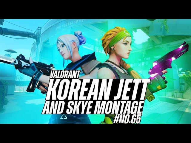 valorant seoldam jett and skye montage#65