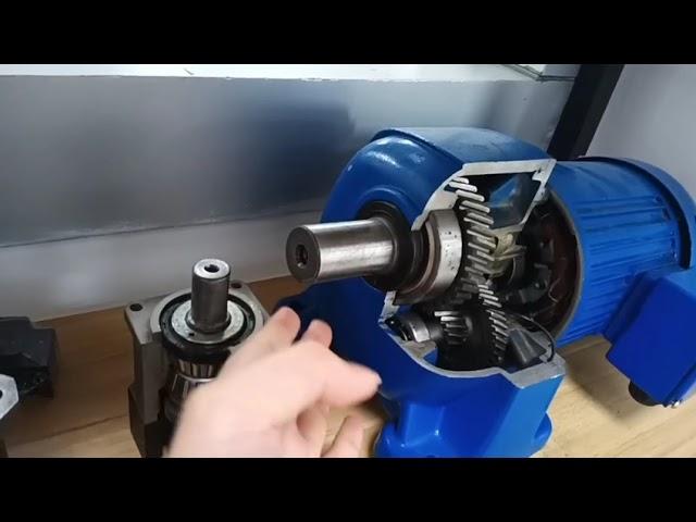 Reduction motor in one machine --economy