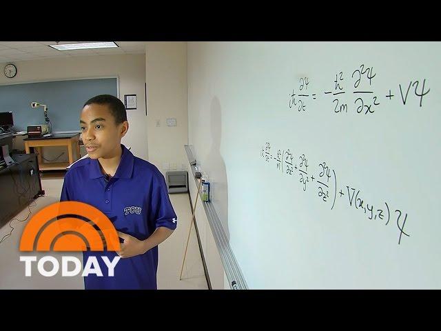 Meet The 14-Year-Old Quantum Physics Whiz Who’s Already Graduating College | TODAY