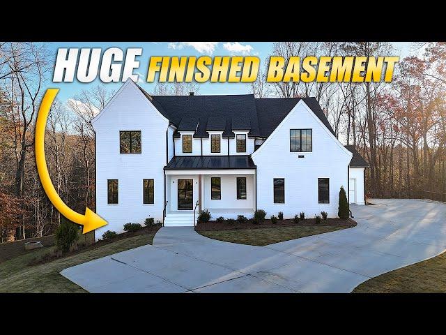 INSIDE A $2.25M New Home with a Basement BUILT for Entertaining!