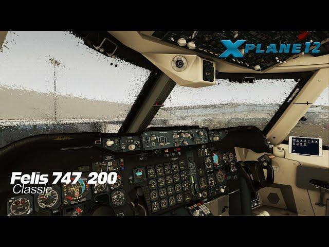 X-Plane 12 Live | The Queen is Back | Felis 747-200 Classic