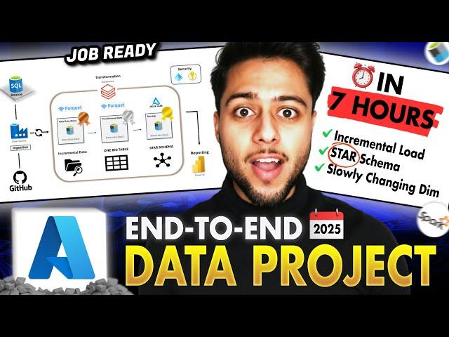 Azure End-To-End Data Engineering Project (Job Ready) | Azure Data Engineering Bootcamp