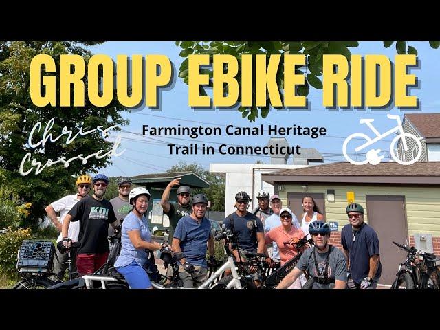 Group Ebike Ride - Farmington Canal Trail - Connecticut