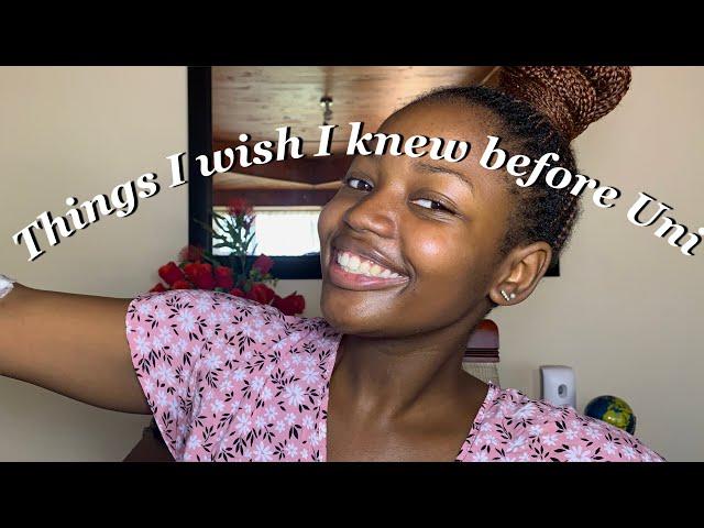 Things I wish I knew before I went to Uni || Freshers Advice || University of Witwatersrand edition