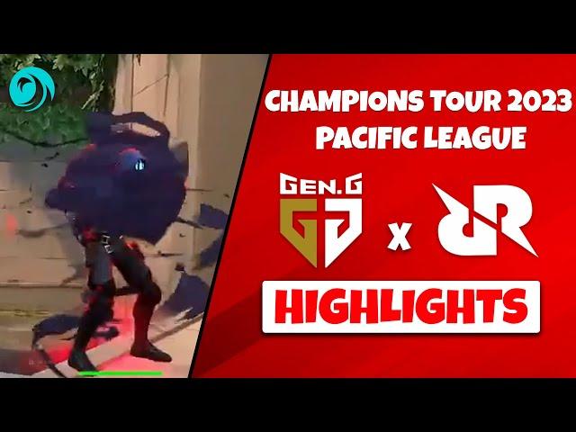 Gen.G vs Rex Regum Qeon - HIGHLIGHTS | VALORANT Champions Tour 2023: Pacific League