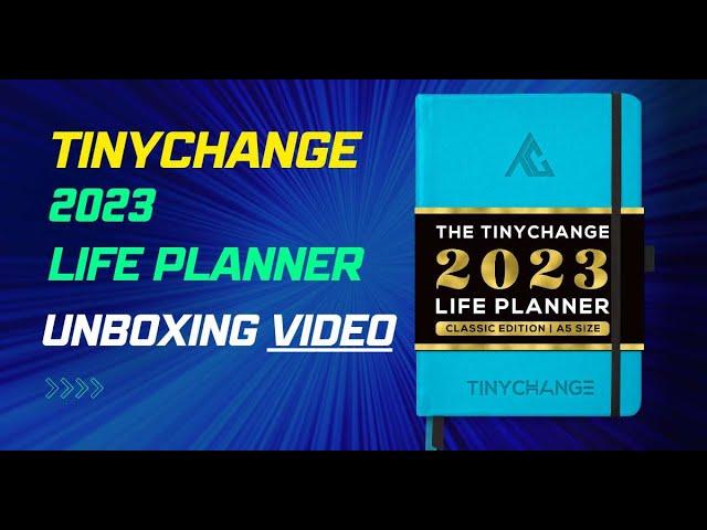 TinyChange 2023 Life Planner unboxing