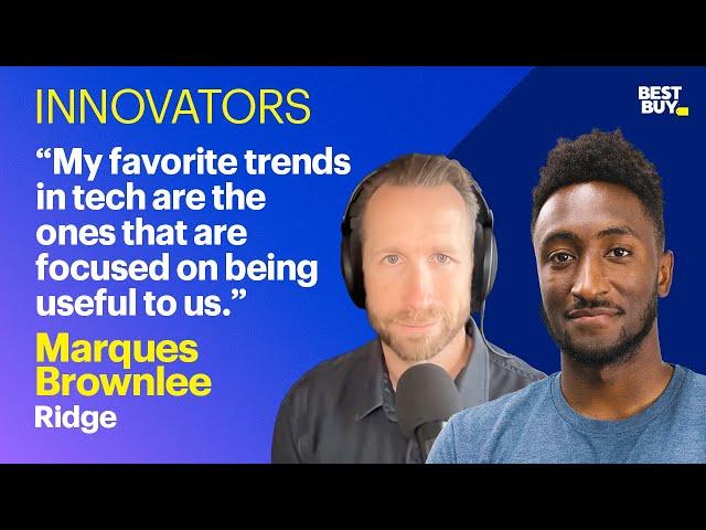 From product reviewer to product designer: A conversation with Marques Brownlee (MKBHD).