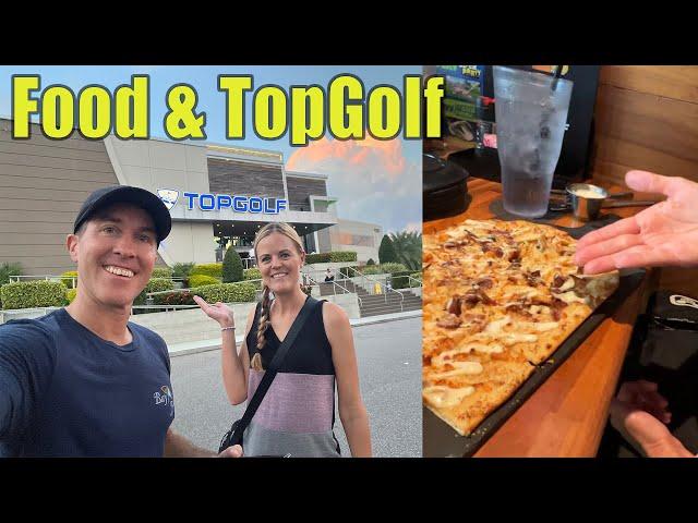 Night Out and Inside Look at Orlando's TopGolf: Great Food, Golf, and Fun!!