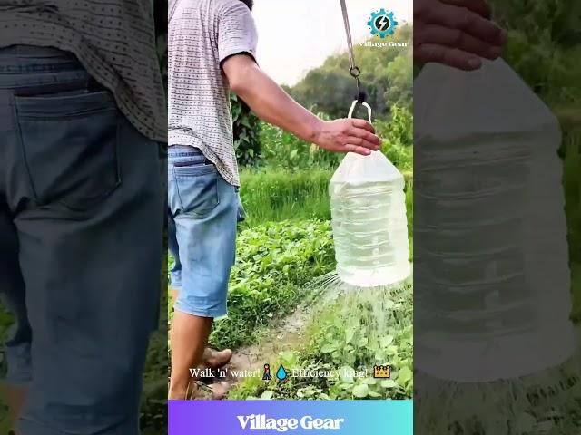 DIY Watering Gadgets GO HARD!  Level Up Your Garden Game! #gardeninghacks #diy #satisfying #cool