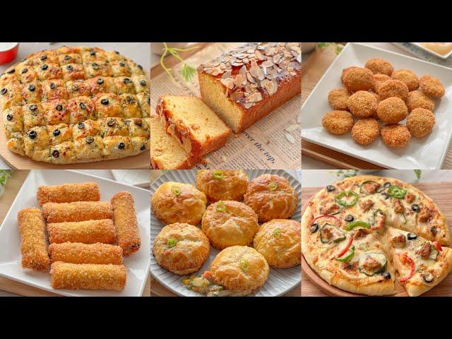 6 delicious Appetizer Recipes for your next Party! Quick & Easy Afternoon Tea Snacks  Ideas!