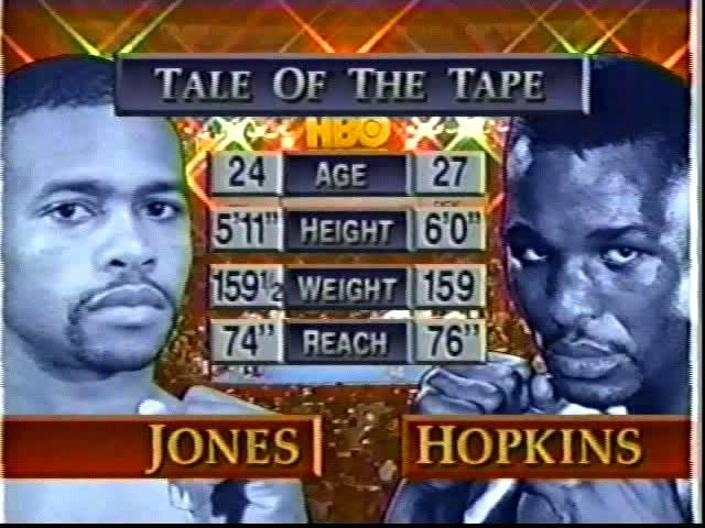 Roy Jones Jr vs Bernard Hopkins