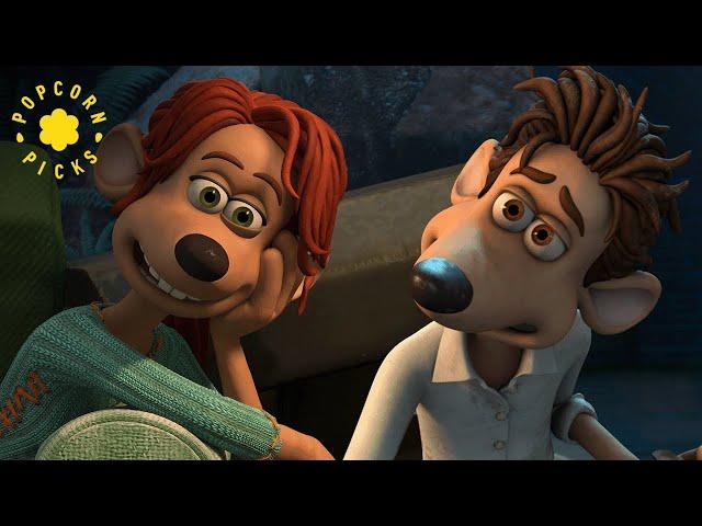 This Rat Man Is A Romantic | Flushed Away (Hugh Jackman, Kate Winslet)