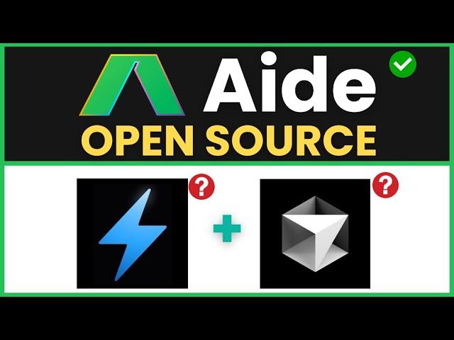 FREE: AIDE Open Source AI IDE Cursor & Windsurf Alternative! CodeStory AI Agent (#1 Swebench-lite)