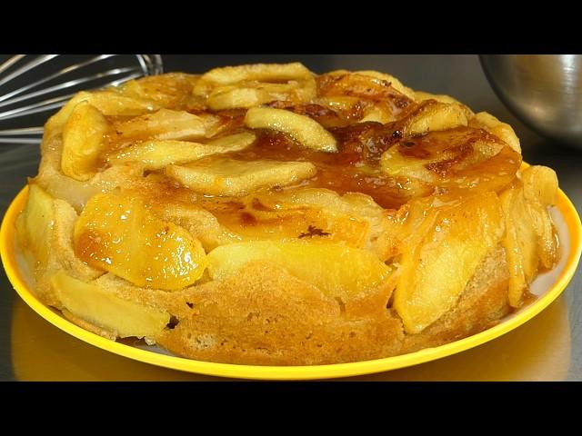 Tarta De Manzana en Sartén [100% Fácil] ¡Sin Horno!