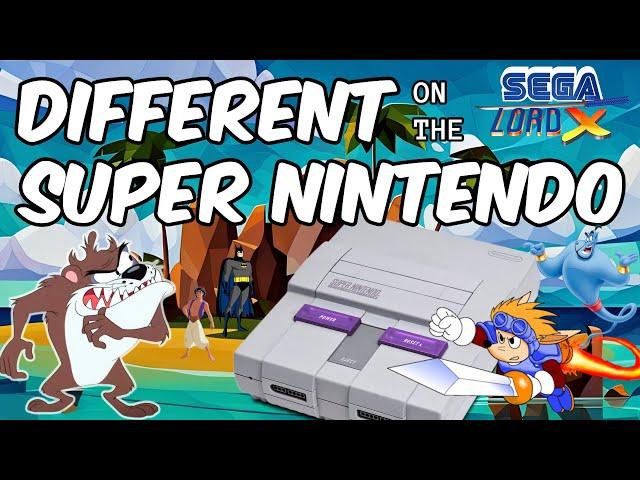 Different on the Super Nintendo