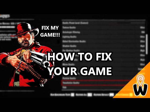 HOW TO FIX RDR2 on PC - Improve FPS and Reduce Stuttering | Red Dead Redemption 2 Tutorial