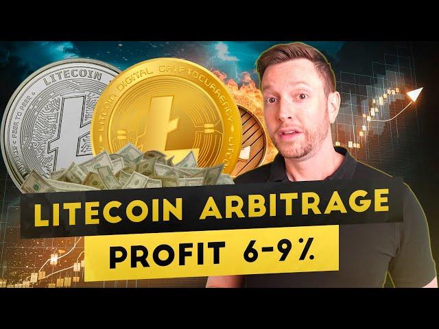 Crypto Arbitrage: Best Litecoin Arbitrage Strategy in 2024 | Litecoin Crypto Strategy | Profit 6-9%