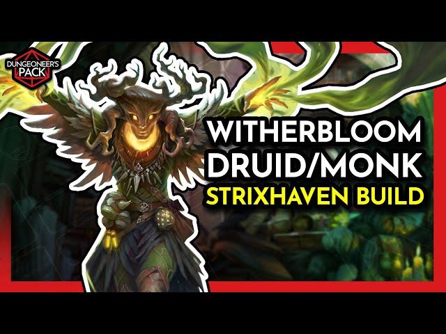 Witherbloom Monk/Circle of Spores Druid Multiclass Build│Strixhaven: Curriculum of Chaos│D&D 5E