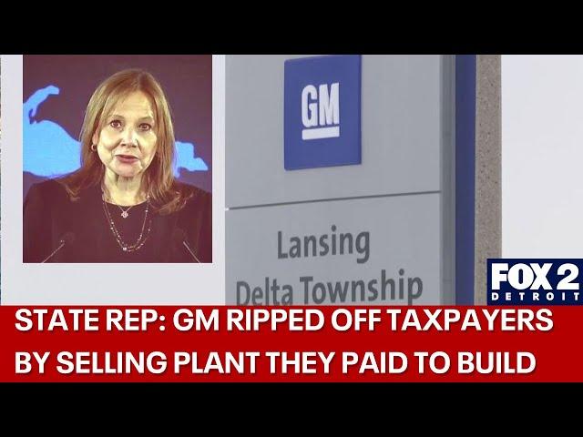 State Rep Hall says GM extorted taxpayers for battery plant it is now selling