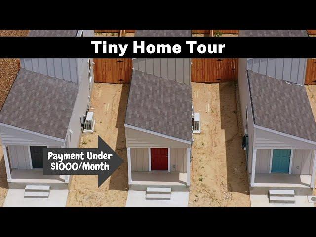 350 Sq Ft Tiny Model Home Tour | San Antonio Tx