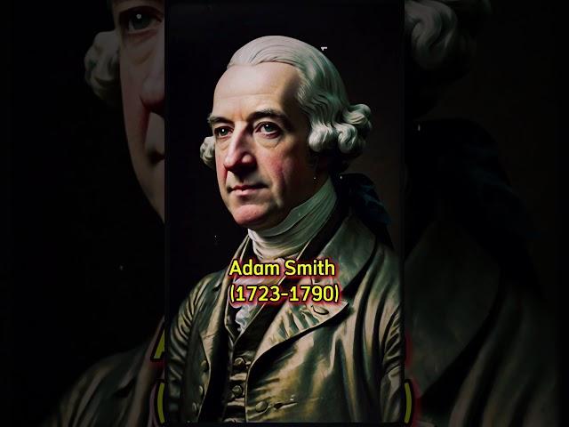 Adam Smith (1723-1790) -  The father of modern economics #shorts #trending