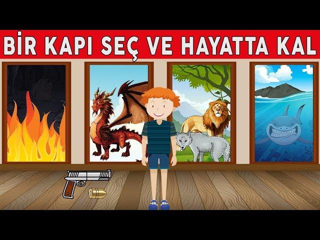 5 Beyin Yakan Kapı Bulmacası | Tek Seçim Hakkın Var