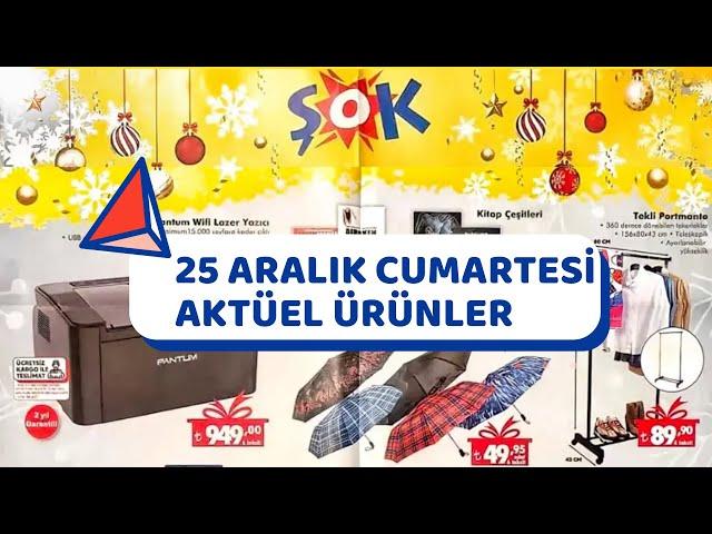 Şok 25 Aralık 2021 Hafta Sonu Kataloğu - Şok markette bu hafta  - Şokta bu cumartesi