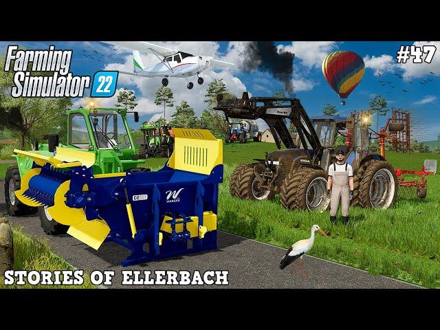 Buying NEW MACHINES and preparing FIELDS with @TheCamPeRYT!  | Ellerbach | FS22 | Timelapse #47