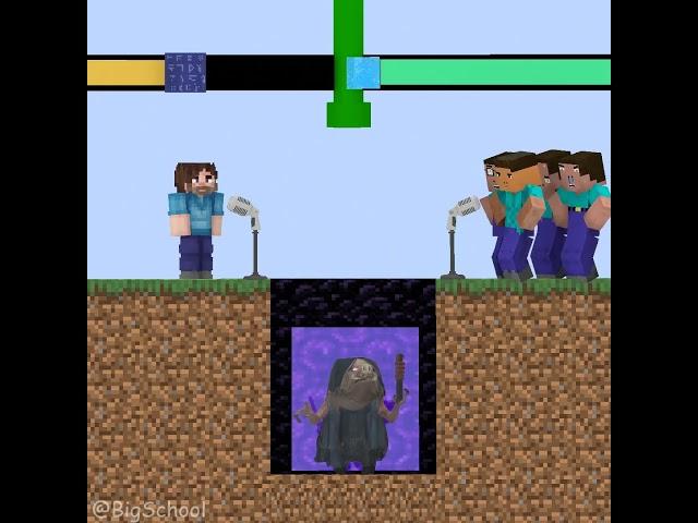 Steve's Lava Chicken! Which team do you choose? 