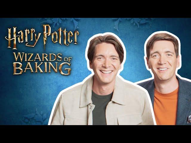 One-on-One with the Weasley Twins, James and Oliver Phelps | Harry Potter: Wizards of Baking