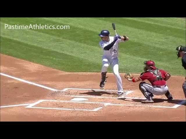 Carlos Gonzalez Slow Motion Home Run Baseball Swing Hitting Mechanics Instruction Rockies MLB CarGo