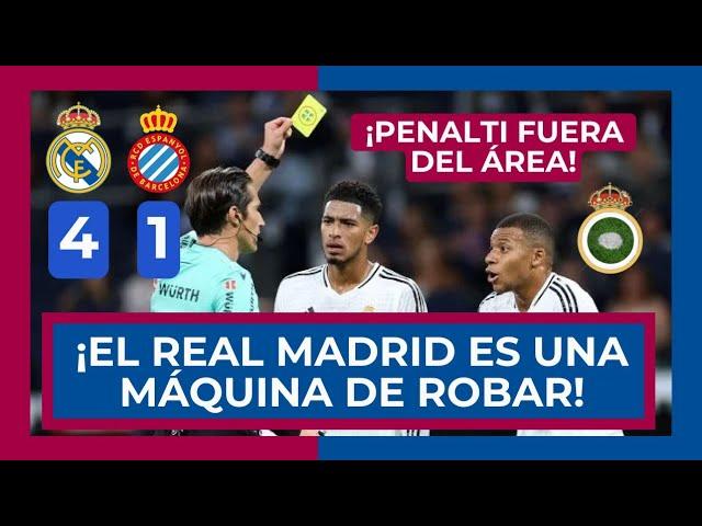  !PENALTI FUERA DEL ÁREA, INSULTOS DE BELLINGHAM!  ¡ EL CIRCO DE LA LIGA ESPAÑOLA!‍️ PENALPPÉ!