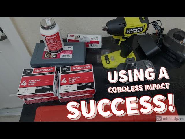 Ford 3V Cordless Impact Spark Plug Removal Tips: What I Learned Changing 2 Sets of 3V Spark Plugs