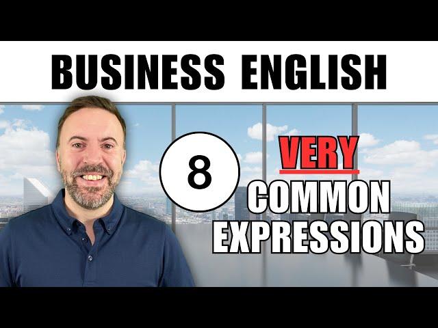 8 Business English Expressions You SHOULD Know (Free PDF included)