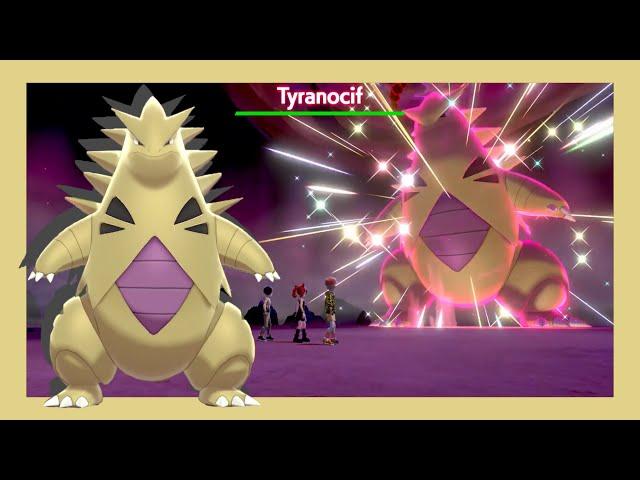 LIVE!! Tyranocif shiny en Raid sur Pokémon Epée