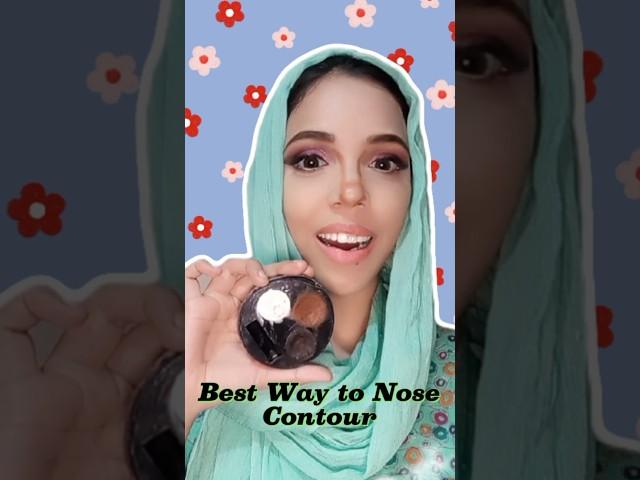 Best Way to Nose Contour#beauty #makeuptutorial #shorts #youtubeshorts