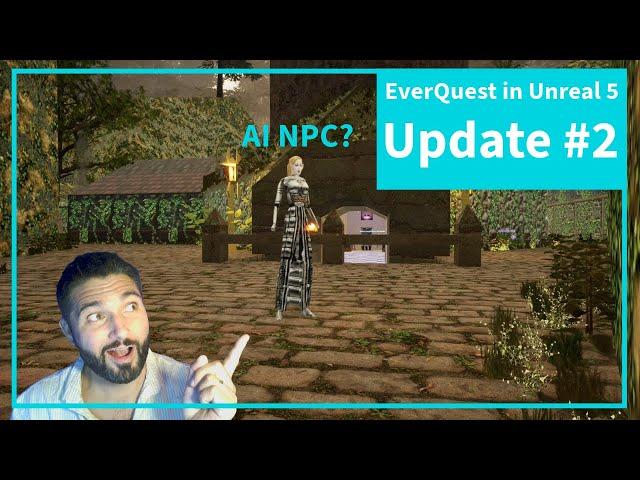 EverQuest in Unreal Update #2: UI Updates, Character Models, AI